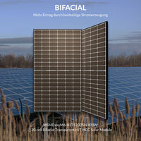 MSMDxxxM6-HJT120DSN Glas Glas Solarmodul