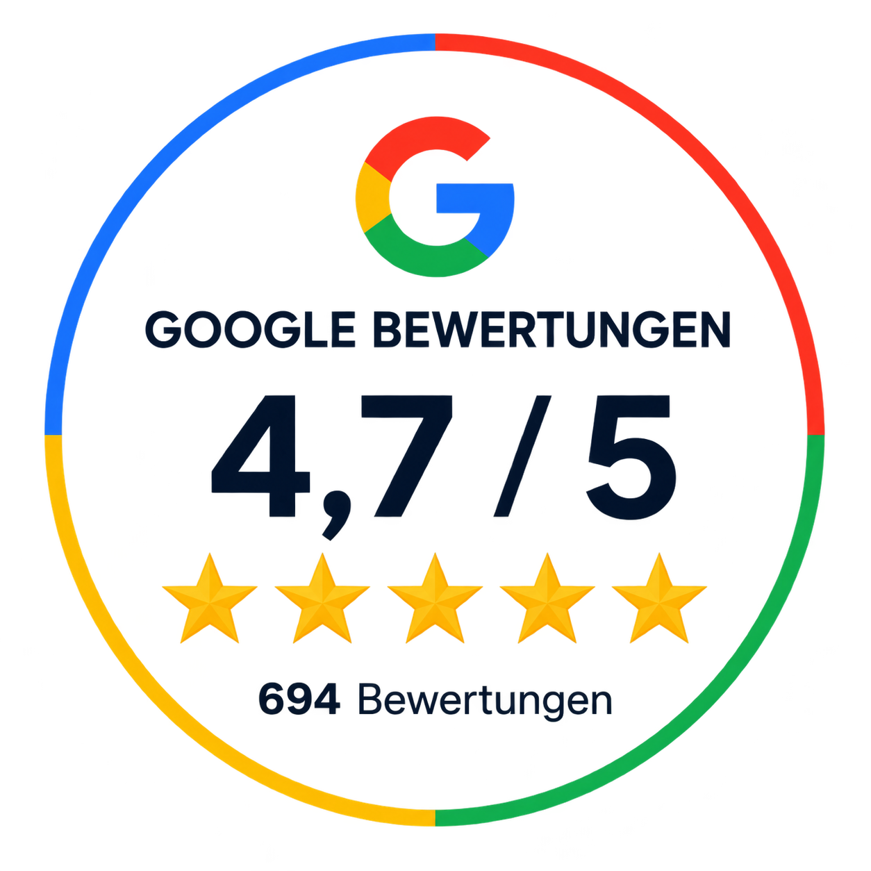 Mini Power Google Bewertungen: 4,7 von 5 bei 694 Bewertungen